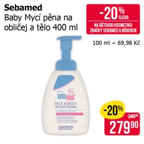 Sleva na produkty Sebamed