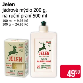 Sleva na produkty Jelen