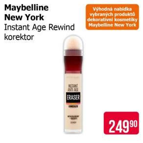 Sleva na produkty Maybelline New York