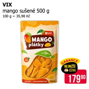 Sleva na produkty VIX