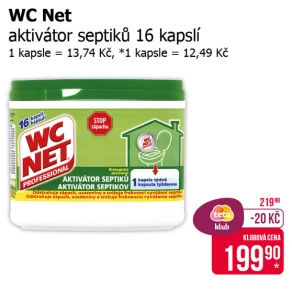 Sleva na produkty WC Net