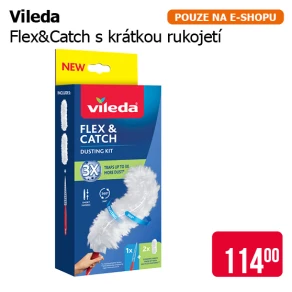 Vileda - Flex&Catch s krátkou rukojetí