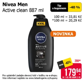 Sleva na produkty Nivea