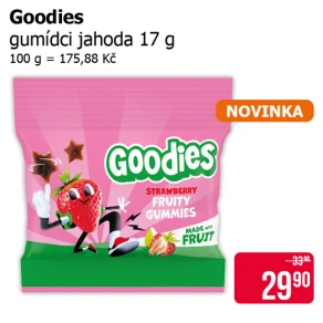 Sleva na produkty Goodies