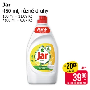 Sleva na produkty Jar