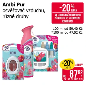 Sleva na produkty Ambi Pur