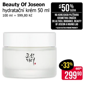 Sleva na produkty Beauty of Joseon