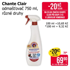 Sleva na produkty Chante Clair