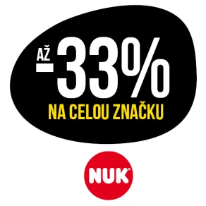 Sleva až 33 % na celou značku Nuk