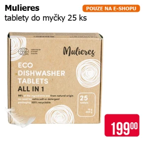 Mulieres tablety do myčky 25 ks