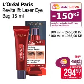 Sleva na produkty L'Oréal Paris
