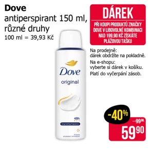 Sleva na produkty Dove