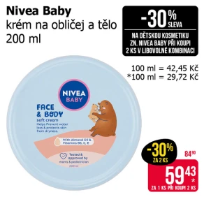 Sleva na produkty Nivea