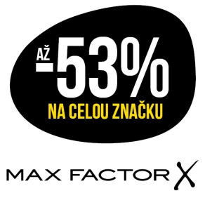 Sleva až 53 % na celou značku Max Factor