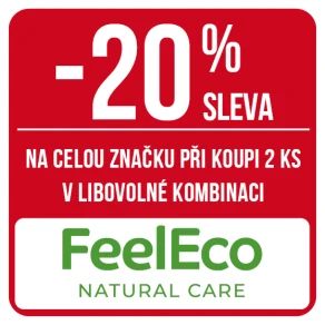 Sleva 20 % na celou značku FeelEco při koupi 2 ks v libovolné kombinaci