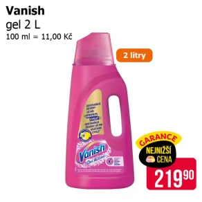 Sleva na produkty Vanish