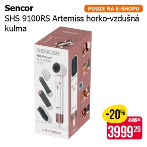 Sencor - SHS 9100RS Artemiss horkovzdušná kulma