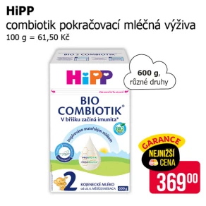 Sleva na produkty HiPP