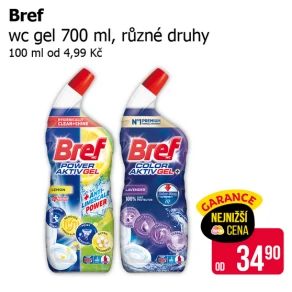 Sleva na produkty Bref