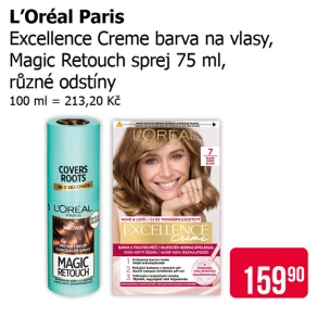 Sleva na produkty L'Oréal Paris
