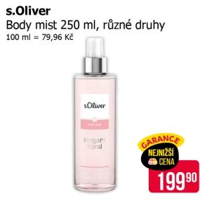 Sleva na produkty S.OLIVER