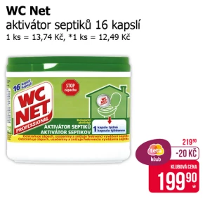 Sleva na produkty WC Net