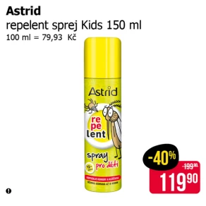 Sleva na produkty Astrid