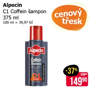 Sleva na produkty Alpecin