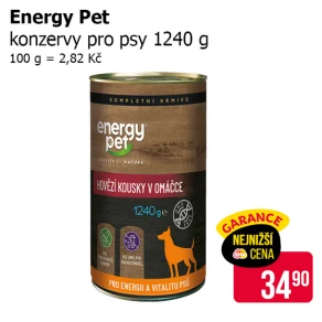 Sleva na produkty Energy Pet