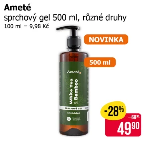 Sleva na produkty Ameté