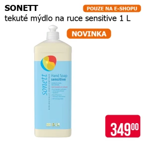 SONETT - Tekuté mýdlo na ruce sensitive 1 l