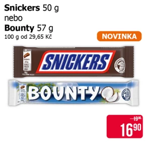 Sleva na produkty Snickers