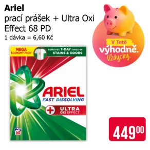 Sleva na produkty Ariel