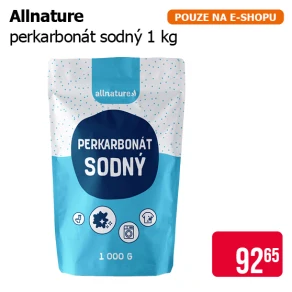 Allnature - Perkarbonát sodný 1 kg
