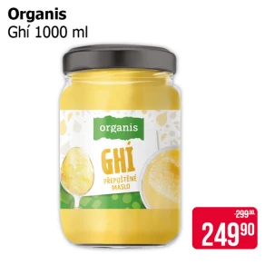 Sleva na produkty Organis