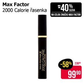 Sleva na produkty Max Factor