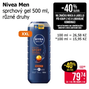 Sleva na produkty Nivea