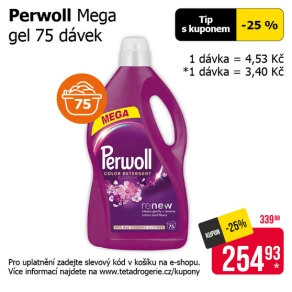 Sleva na produkty Perwoll