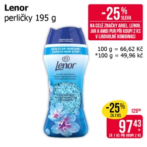 Sleva na produkty Lenor