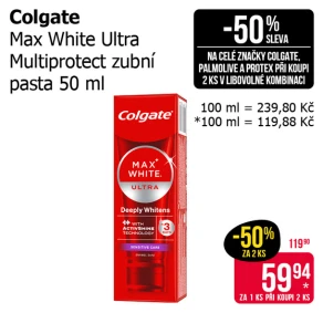 Sleva na produkty Colgate