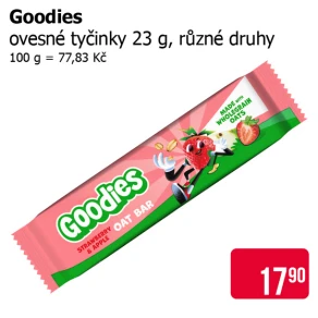 Sleva na produkty Goodies