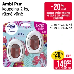 Sleva na produkty Ambi Pur