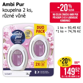 Sleva na produkty Ambi Pur