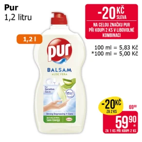 Sleva na produkty Pur