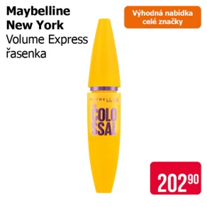 Sleva na produkty Maybelline New York