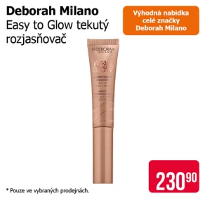 Sleva na produkty Deborah Milano