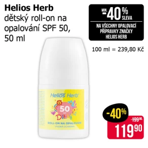 Sleva na produkty Helios Herb