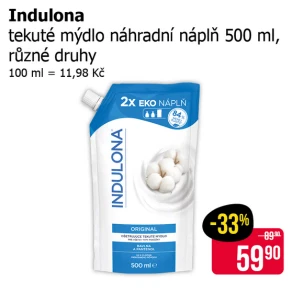 Sleva na produkty Indulona
