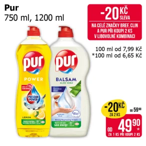 Sleva na produkty Pur