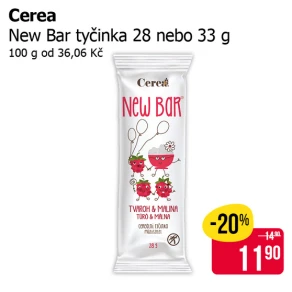 Sleva na produkty Cerea